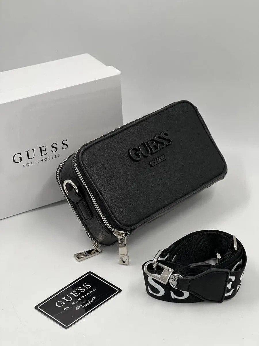 Женская сумка Guess кросс-боди черная Женская сумка Guess кросс-боди черная