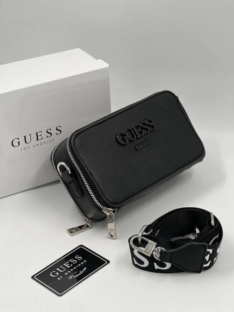Женская сумка Guess кросс-боди черная