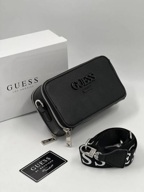 Женская сумка Guess кросс-боди черная Женская сумка Guess кросс-боди черная