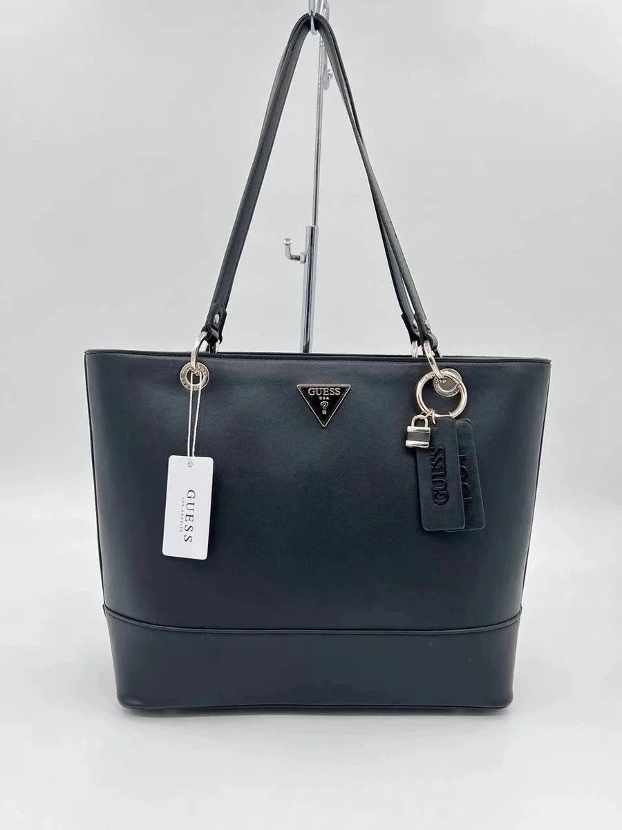 Женская сумка G004x Guess шопер черная Женская сумка G004x Guess шопер черная