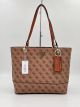 Женская сумка G004x Guess шопер бежевая Женская сумка G004x Guess шопер бежевая