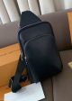 Мужская нагрудная сумка Louis Vuitton Avenue M30863 черная