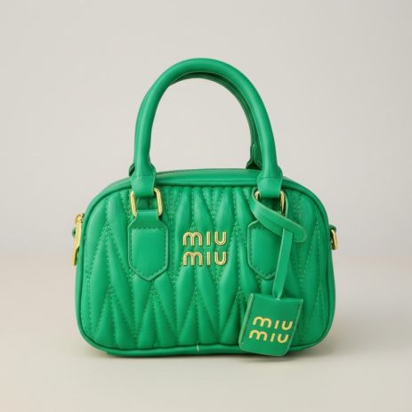 Женская сумка кросс-боди Miu miu 18119 зеленая Женская сумка кросс-боди Miu miu 18119 зеленая