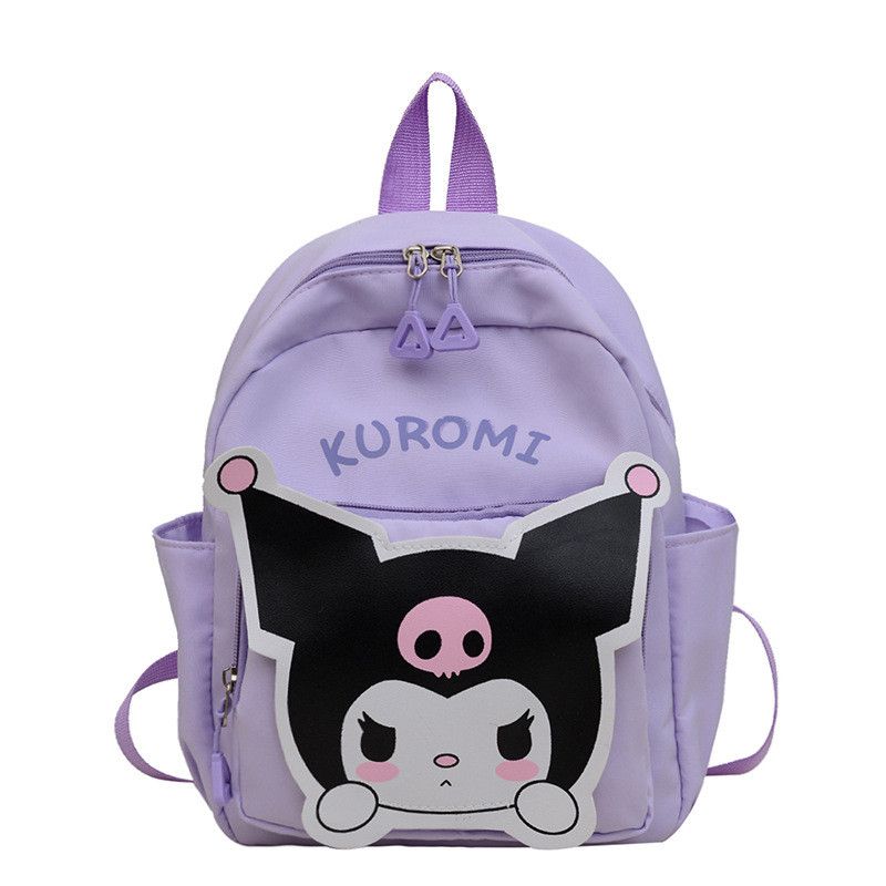 Рюкзак маленький детский школьный портфель Куроми Kuromi 10665 фиолетовый Рюкзак маленький детский школьный портфель Куроми Kuromi 10665 фиолетовый