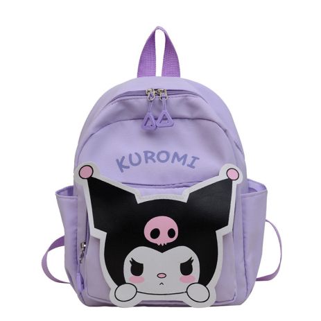 Рюкзак маленький детский школьный портфель Куроми Kuromi 10665 фиолетовый Рюкзак маленький детский школьный портфель Куроми Kuromi 10665 фиолетовый