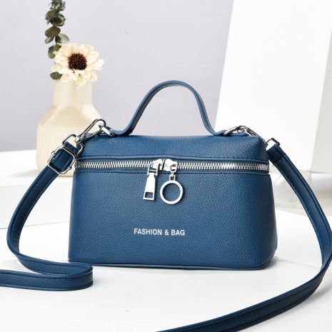 Синя жіноча сумка-косметичка крос-боді ВК8 Vanity Bag