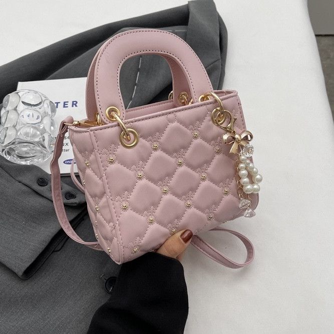 Жіноча сумка Lady 61878 крос-боді рожева Жіноча сумка Lady 61878 крос-боді рожева