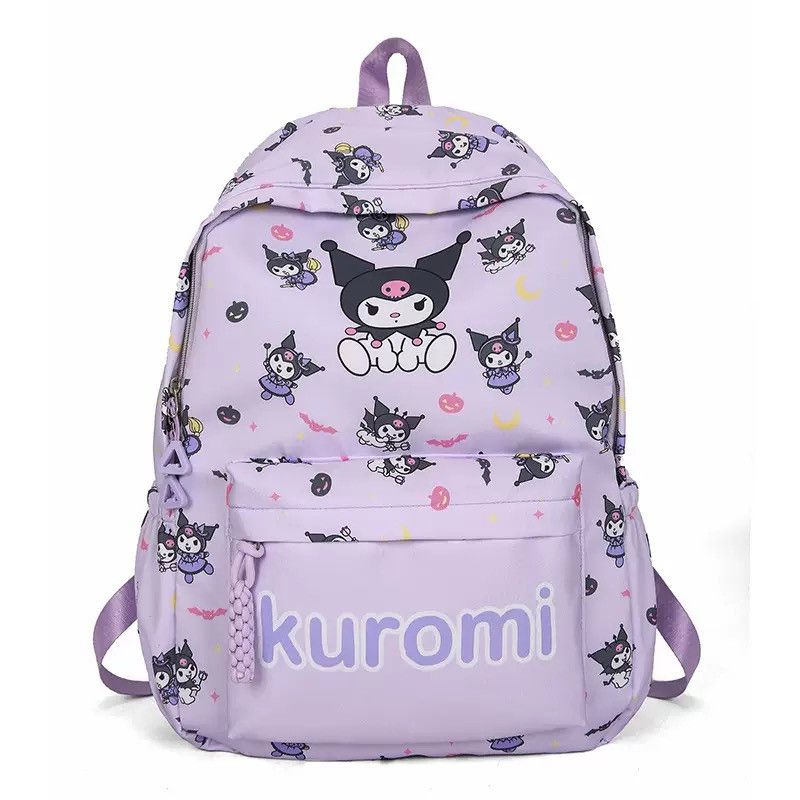 Рюкзак детский школьный портфель Куроми Kuromi 10499 фиолетовый Рюкзак детский школьный портфель Куроми Kuromi 10499 фиолетовый