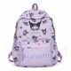 Рюкзак детский школьный портфель Куроми Kuromi 10499 фиолетовый Рюкзак детский школьный портфель Куроми Kuromi 10499 фиолетовый