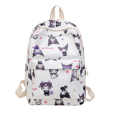 Рюкзак детский школьный портфель Куроми Kuromi 10500 белый