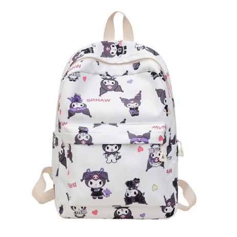 Рюкзак детский школьный портфель Куроми Kuromi 10500 белый