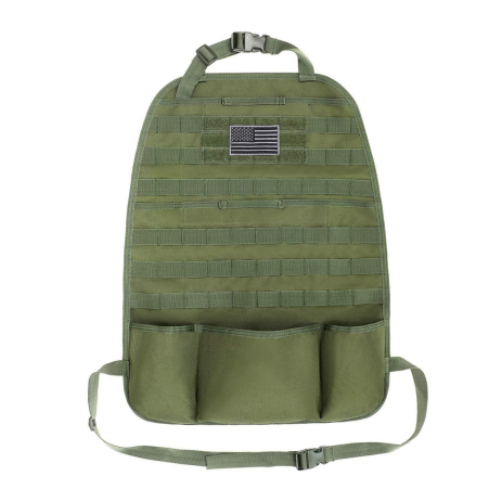 Тактический органайзер MOLLE 10467 олива для спинки автомобильного сиденья Тактический органайзер MOLLE 10467 олива для спинки автомобильного сиденья