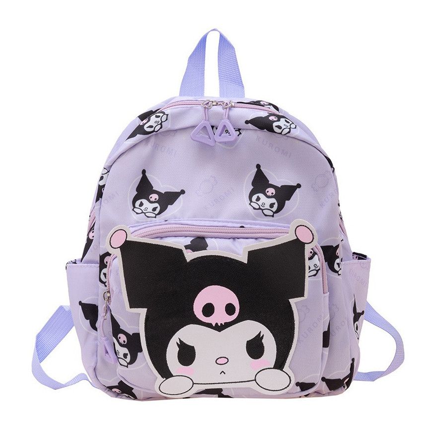 Рюкзак маленький детский школьный портфель Куроми Kuromi 10498 фиолетовый Рюкзак маленький детский школьный портфель Куроми Kuromi 10498 фиолетовый