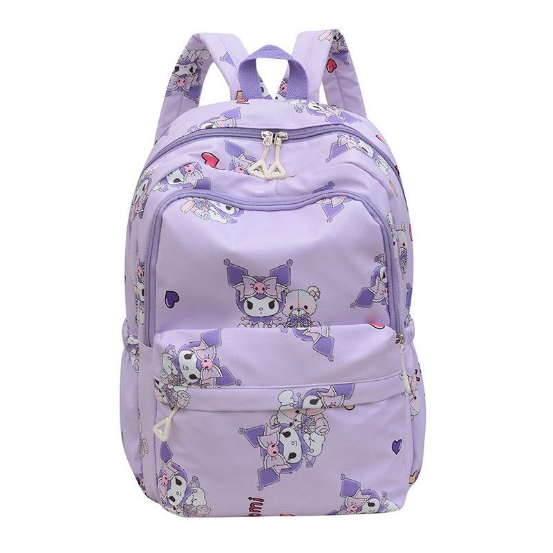 Рюкзак детский школьный портфель Куроми Kuromi 10501 фиолетовый Рюкзак детский школьный портфель Куроми Kuromi 10501 фиолетовый