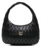 Женская сумка багет Miu miu 3525 большая черная Женская сумка багет Miu miu 3525 большая черная