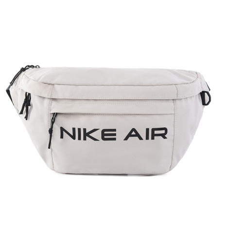 Бананка F186 Nike Air большая поясная сумка найк молочная