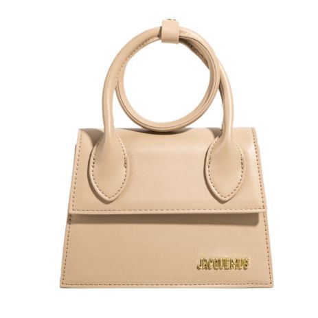 Женская сумка Jacquemus 3006 кросс-боди бежевая