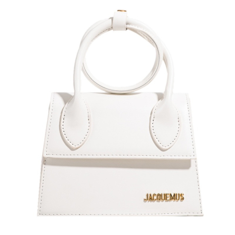 Жіноча сумка Jacquemus 3006 крос-боді біла