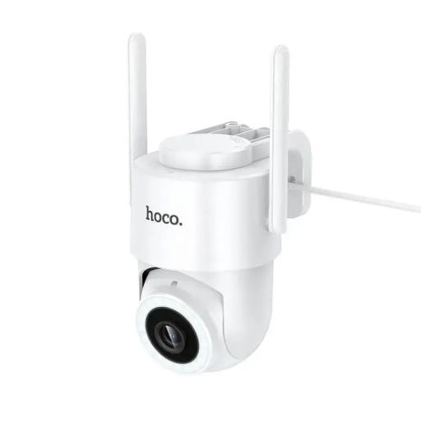 IP-камера видеонаблюдения Hoco D10 PTZ HD white
