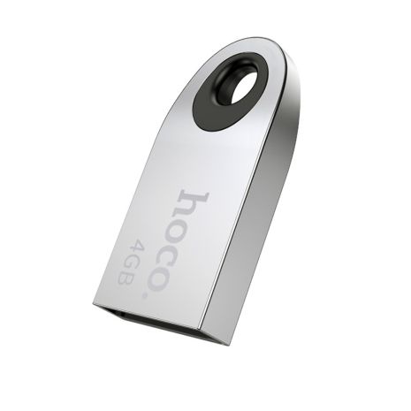 USB флеш накопичувач Hoco UD9 4GB USB 2.0 металевий silver USB флеш накопичувач Hoco UD9 4GB USB 2.0 металевий silver