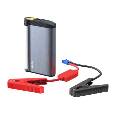 Пусковое устройство (бустер) для авто HOCO car lighting Emergency Start Power Supply 12000mAh DB14 |12V/350A| black Пусковое устройство (бустер) для авто HOCO car lighting Emergency Start Power Supply 12000mAh DB14 |12V/350A| black