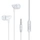 Наушники REMAX with mic Wired Earphone RW-106 HD Mic white