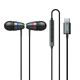 Наушники REMAX Type-C Metal Wired Earphone for Music & Call RM-660a grey