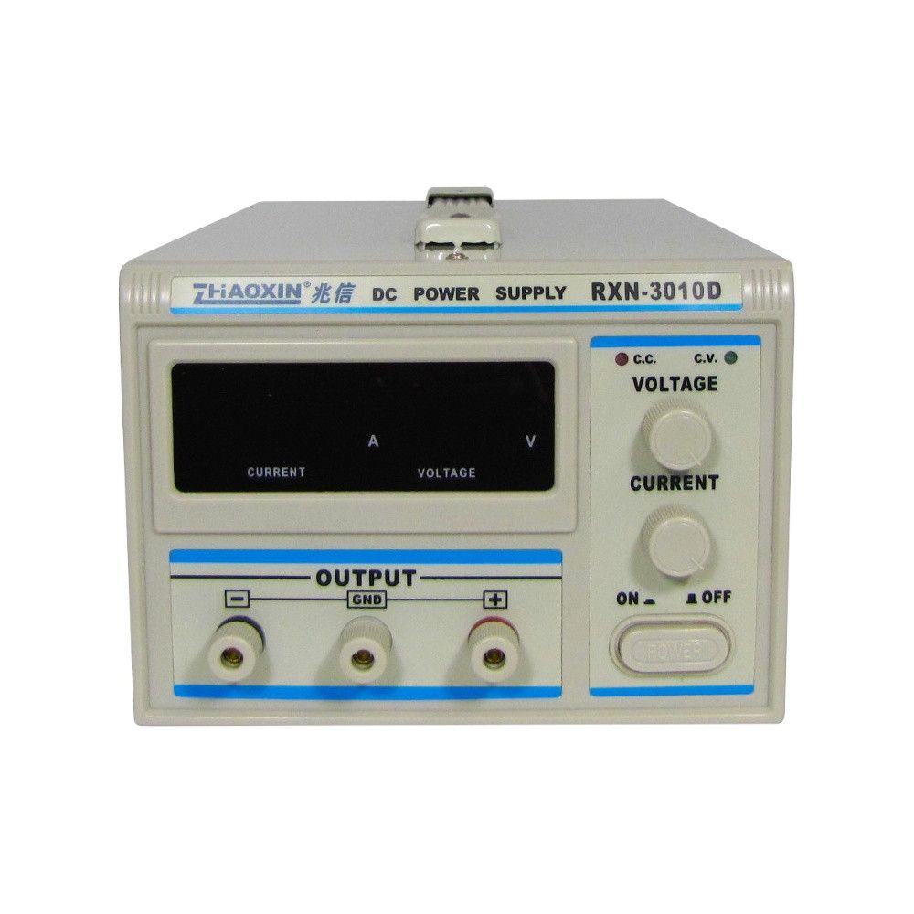 Блок питания лабораторный ZHAOXIN RXN-3010D 30V 10A, трансформаторный, цифровая индикация Блок питания лабораторный ZHAOXIN RXN-3010D 30V 10A, трансформаторный, цифровая индикация