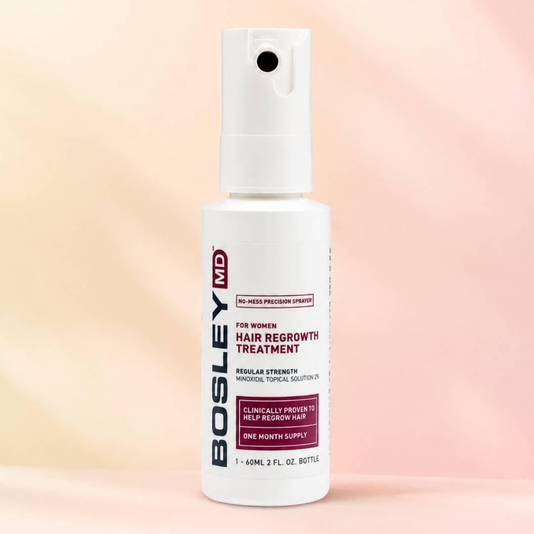 Раствор с миноксидилом 2% Bosley MD Hair Regrowth Treatment for women для восстановления роста волос у женщин, 60 мл Раствор с миноксидилом 2% Bosley MD Hair Regrowth Treatment for women для восстановления роста волос у женщин, 60 мл