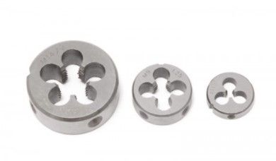 Плашка M10x1,25-Ø30мм, у пластиковому футлярі ROCKFORCE RF-DIE10x1,25 Плашка M10x1,25-Ø30мм, у пластиковому футлярі ROCKFORCE RF-DIE10x1,25