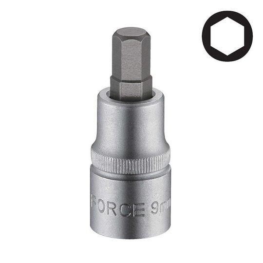 Головка-біта 6-гранна 5мм 1/2" (L-55мм) ROCKFORCE RF-34405505 Головка-біта 6-гранна 5мм 1/2" (L-55мм) ROCKFORCE RF-34405505