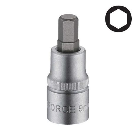 Головка-біта 6-гранна 5мм 1/2" (L-55мм) ROCKFORCE RF-34405505 Головка-біта 6-гранна 5мм 1/2" (L-55мм) ROCKFORCE RF-34405505