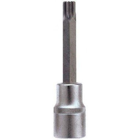 Головка-біта SPLINE 12-променева M6 1/2" (L-100мм) ROCKFORCE RF-34810006 Головка-біта SPLINE 12-променева M6 1/2" (L-100мм) ROCKFORCE RF-34810006