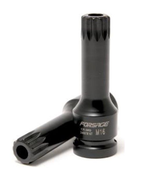 Головка-біта SPLINE ударна M5, 1/2 #39; #39; Forsage F-24807805 Головка-біта SPLINE ударна M5, 1/2 #39; #39; Forsage F-24807805