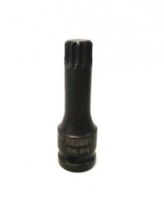 Головка-біта SPLINE ударна M10, 1/2 #39; #39; Forsage F-24807810 Головка-біта SPLINE ударна M10, 1/2 #39; #39; Forsage F-24807810