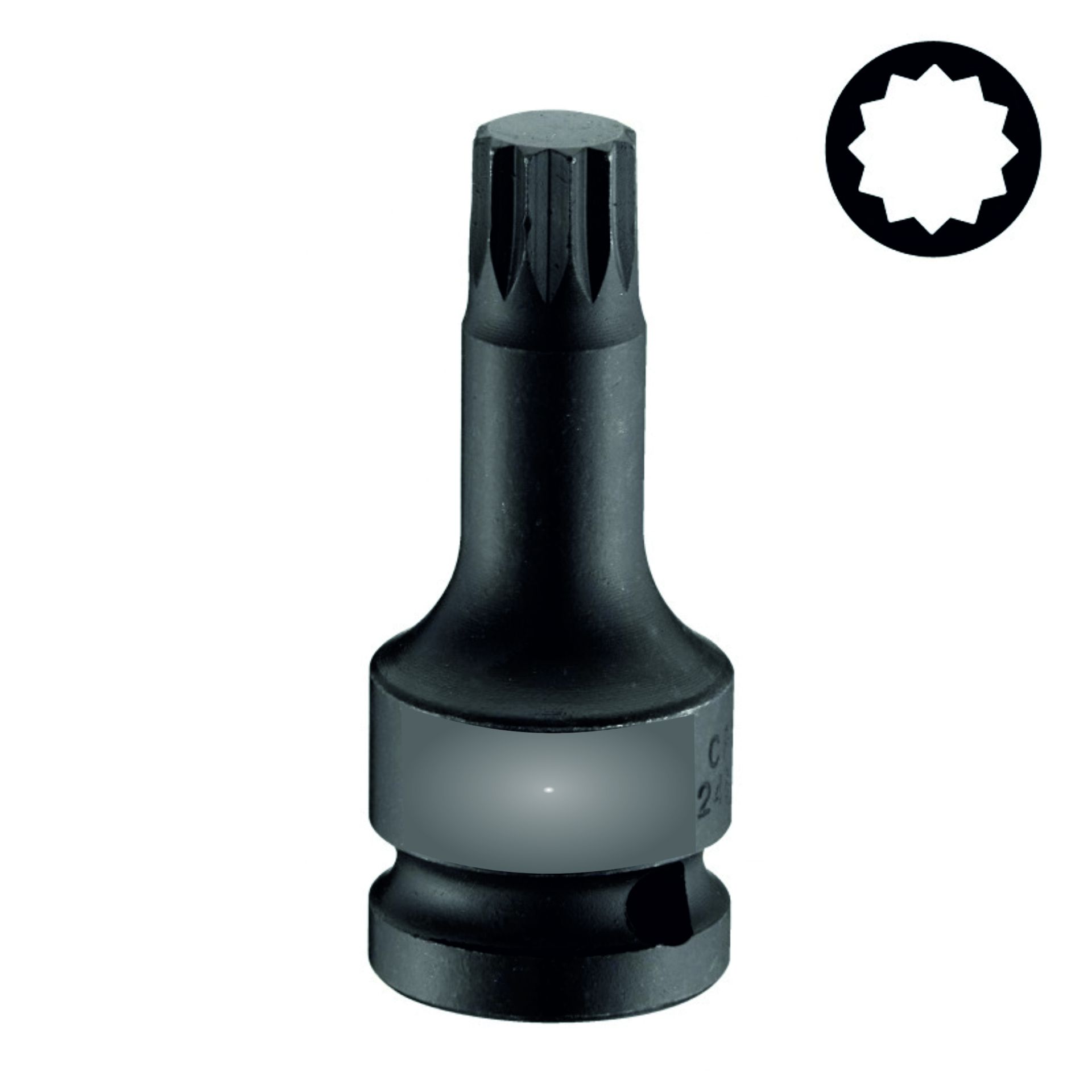 Головка-біта SPLINE ударна M10, 1/2 #39; #39; F-24806010 Головка-біта SPLINE ударна M10, 1/2 #39; #39; F-24806010