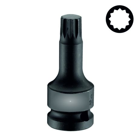 Головка-бита SPLINE ударная M12, 1/2 #039; #039; F-24806012 Головка-бита SPLINE ударная M12, 1/2 #039; #039; F-24806012
