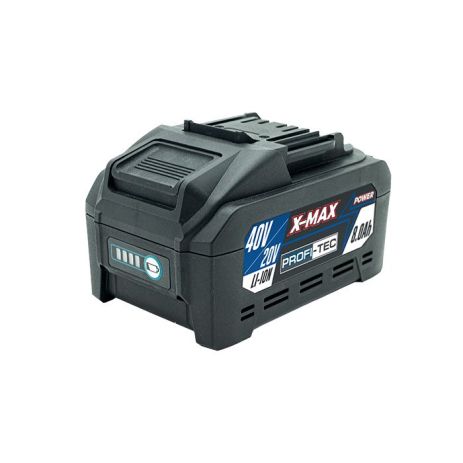 Аккумуляторная батарея PROFI-TEC PT4080XM X-MA (40 | 20 В, 8.0 Ач) для сварочного аппарата PCWM16040 и совместима с линейкой POWERLIne Аккумуляторная батарея PROFI-TEC PT4080XM X-MA (40 | 20 В, 8.0 Ач) для сварочного аппарата PCWM16040 и совместима с линейкой POWERLIne