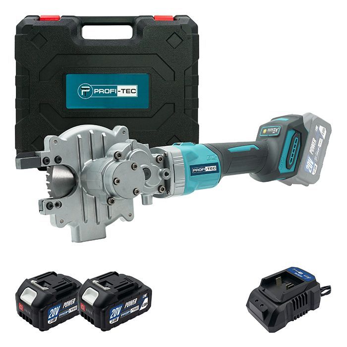 Аккумуляторный резак для арматуры PROFI-TEC PSC1120 POWERLine (2 х PT2040MP (4.0Ач), зарядное устройство) Аккумуляторный резак для арматуры PROFI-TEC PSC1120 POWERLine (2 х PT2040MP (4.0Ач), зарядное устройство)