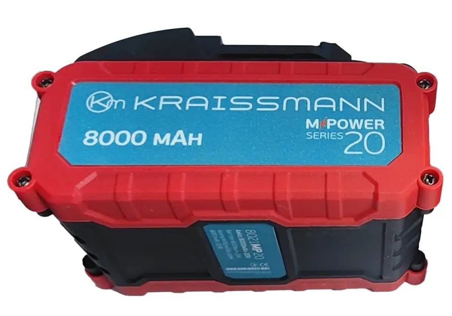 Універсальний акумулятор KRAISSMANN 8021 MP 20 (на елементах 21700) Універсальний акумулятор KRAISSMANN 8021 MP 20 (на елементах 21700)