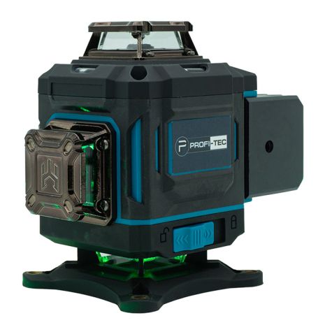 Лазерный нивелир PROFI-TEC PGL 4D 1640 (40 м, 16 линий, зеленый луч)