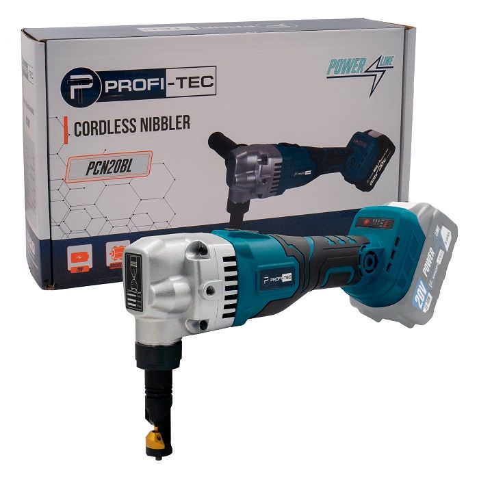 Аккумуляторные высечные ножницы PROFI-TEC PCN20BL POWERLine (без аккумулятора и зарядного устройства) Аккумуляторные высечные ножницы PROFI-TEC PCN20BL POWERLine (без аккумулятора и зарядного устройства)