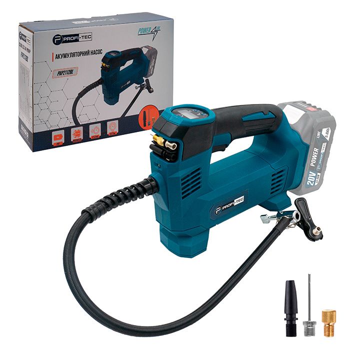 Аккумуляторный насос PROFI-TEC PAP2012BL POWERLine (без аккумулятора и зарядного устройства) Аккумуляторный насос PROFI-TEC PAP2012BL POWERLine (без аккумулятора и зарядного устройства)