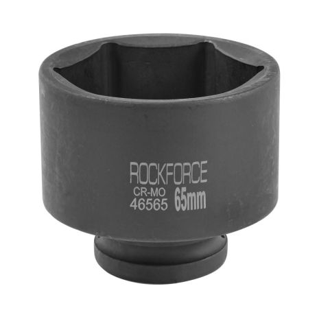 Головка ударна 65мм (6гр.) 3/4" ROCKFORCE RF-46565 Головка ударна 65мм (6гр.) 3/4" ROCKFORCE RF-46565