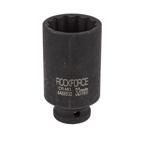 Головка ударная глубокая 32мм (12гр.),1/2" ROCKFORCE RF-4488532
