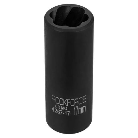 Головка 1/2" 17мм 6-гранна ударная двухсторонняя ROCKFORCE RF-4267-17 Головка 1/2" 17мм 6-гранна ударная двухсторонняя ROCKFORCE RF-4267-17