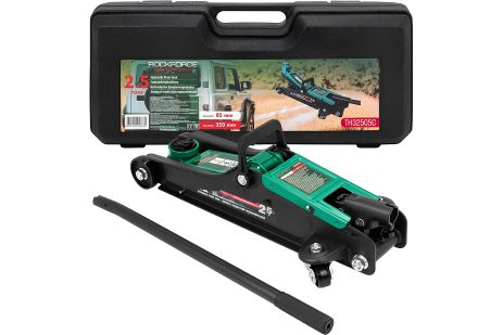Домкрат подкатной 2.5 т (85–350мм) Rockforce RF-TH32505C