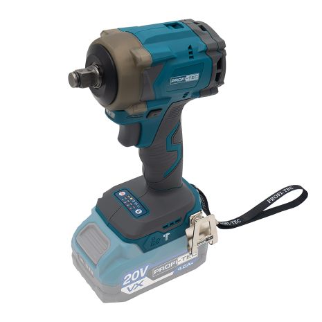 Акумуляторний гайковерт PROFI-TEC PPTW4520 POWERLine (20 В, безщітковий двигун, 400 Нм, хвостовик 1/2″) без АКБ та ЗП, кейс Акумуляторний гайковерт PROFI-TEC PPTW4520 POWERLine (20 В, безщітковий двигун, 400 Нм, хвостовик 1/2″) без АКБ та ЗП, кейс