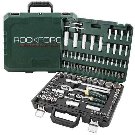Набір інструментів 108пр. 1/4«, 1/2» (6гр.) Rockforce RF-41082-5W Набір інструментів 108пр. 1/4«, 1/2» (6гр.) Rockforce RF-41082-5W