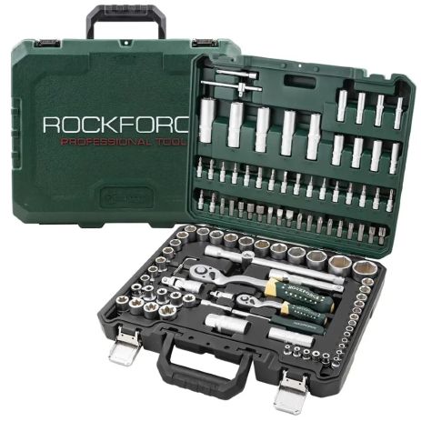 Набір інструментів 108пр. 1/4«, 1/2» (6гр.) Rockforce RF-41082-5W